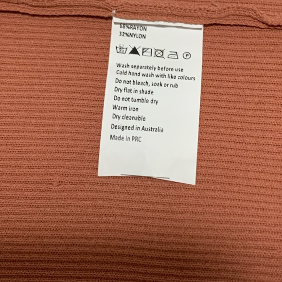 NWT Bodycon Midi Dress W Calf Slit Size L - Picture 5 of 5